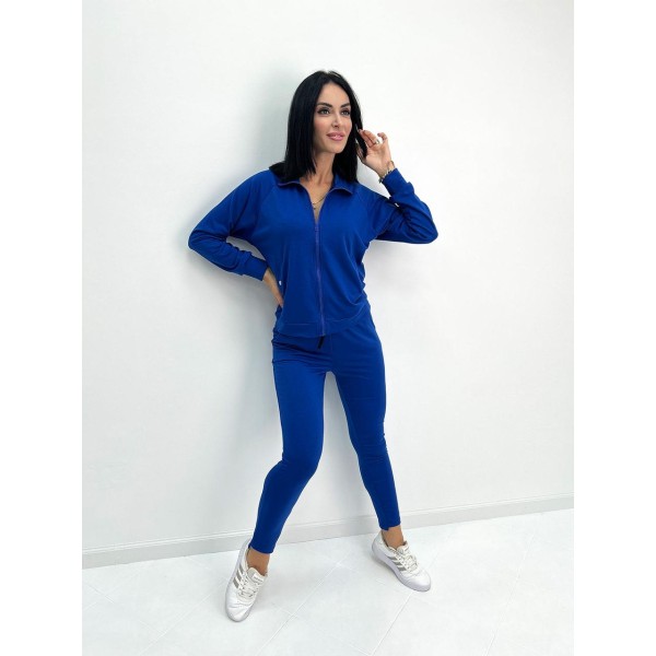 Костюм женский трикотажный спортивный электрик F-Girl