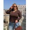 Лонгслів жіночий мереживний мікродайвінг чорний F-Girl