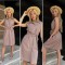 Сукня жіноча лляна коротка капучино F-Girl