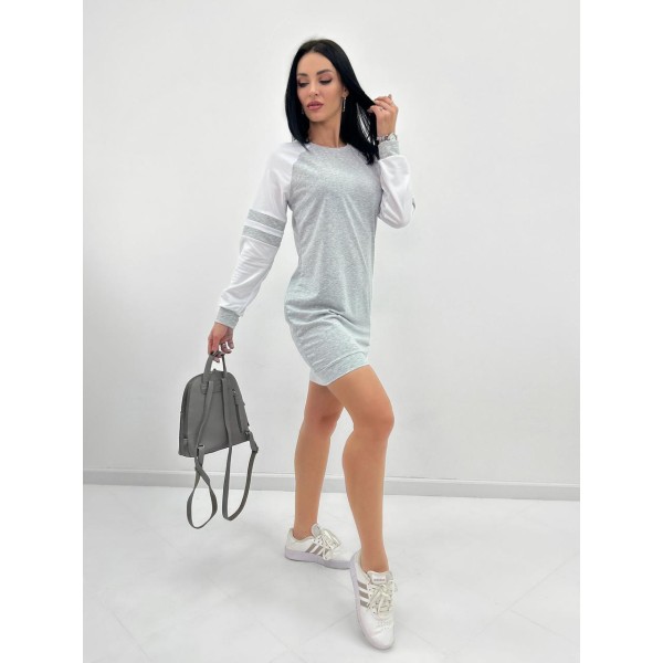 Сукня жіноча спортивна двонітка меланж F-Girl