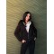 Костюм жіночий тринитковий спортивний зимовий чорний F-Girl