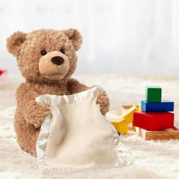 Интерактивный мишка Peekaboo Bear 30 см музыкальный generic
