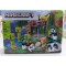 Конструктор My World Minecraft Питомник панд 204 детали пластиковый generic