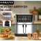 Аэрофритюрница Sokany SK-10066 ЖК-экран 2400 Вт 9.5 л Sokany