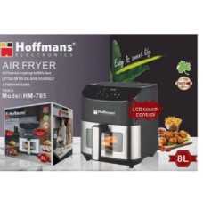 Аэрофритюрница Hoffmans HM-785 сенсорная 8 л 2000 Вт черная