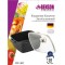 Каструля Benson BN-361 3.0 л мармурове покриття чорна Benson