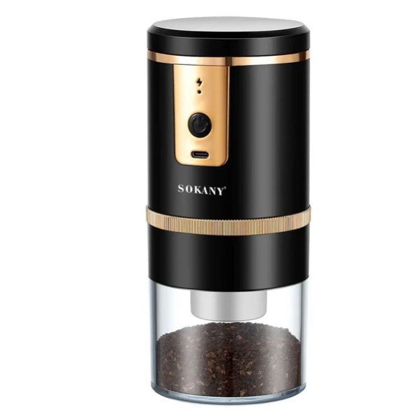 Кавомолка sokany sk-04026 акумуляторна 250 мл сріблястий Sokany