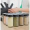 Набор для специй UKC Spice Rack 18 стеклянных баночек UKC
