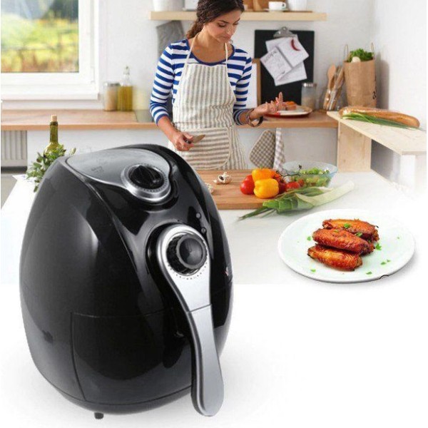 Аерофритюрниця Domotec MS-3220 мультипіч 1300 Вт 4.5 л чорна Domotec
