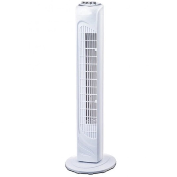 Вентилятор Domotec MS-1627 45 Вт 73 см колонний білий Domotec