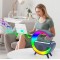 Смарт-лампа-ночник G500 Bluetooth-колонка RGB белый generic
