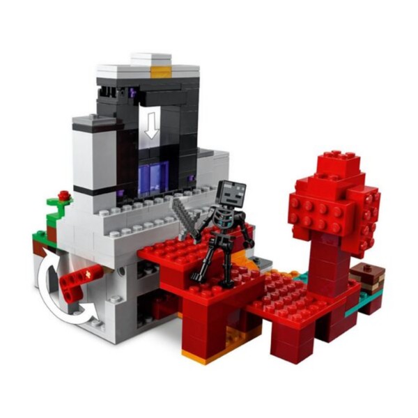 Конструктор My World Minecraft Разрушенный Портал 316 деталей generic