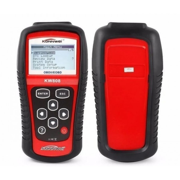 Автосканер KONNWEI KW 808 OBDII EOBD для діагностики двигуна Konnwei