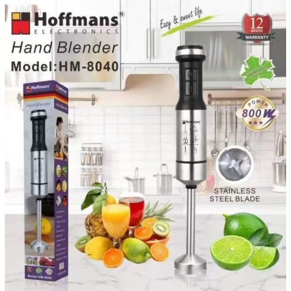 Блендер погружной Hoffmans HM-8040 800 Вт черный Hoffmans