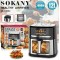 Аэрофритюрница Sokany SK-10061 12 л 1800 Вт черная Sokany