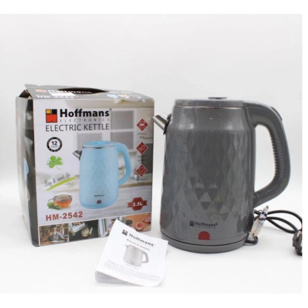 Электрочайник Hoffmans HM-2542 2.5 л белый Hoffmans