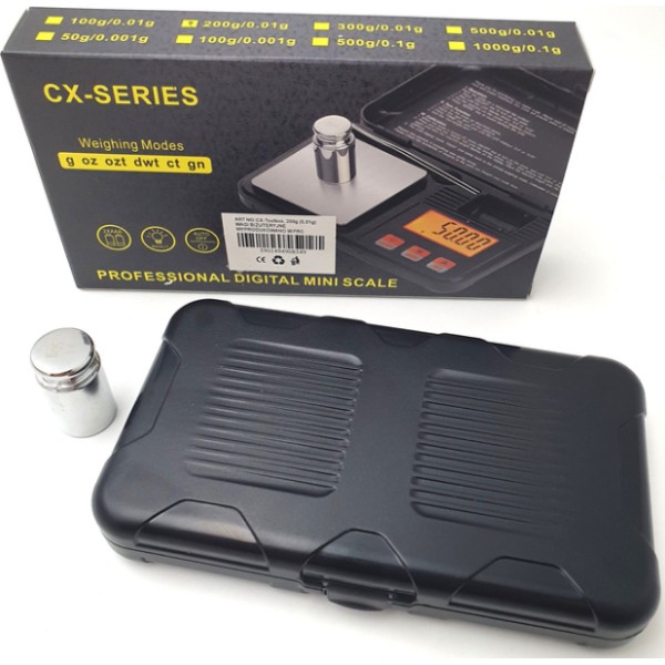 Ваги ювелірні CX Toolbox 200 г точність 0.01 г з гирькою CX Toolbox