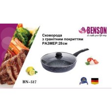 Сковорода Benson BN-517 28 см гранитный