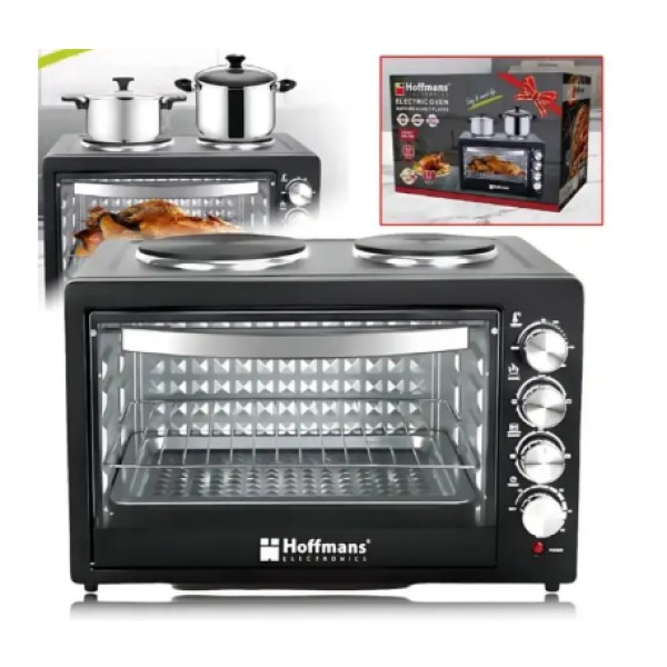 Електропіч Hoffmans HM-753 55 л 3600 Вт чорна Hoffmans