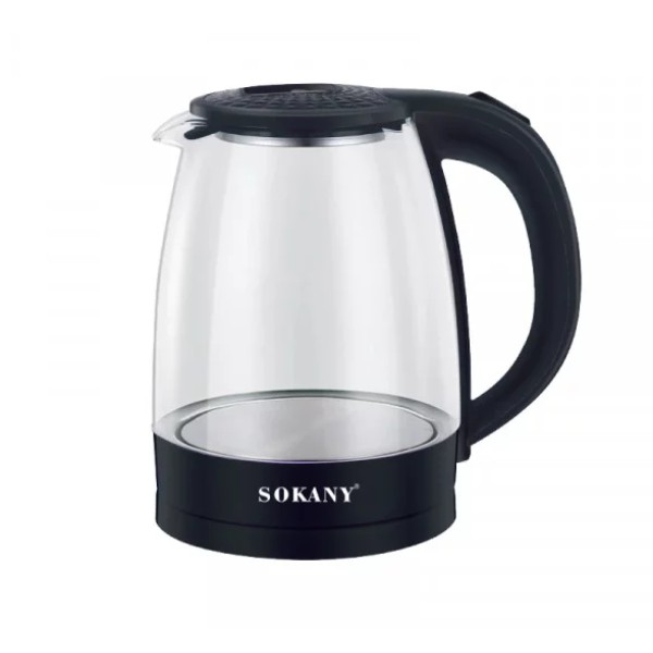 Електрочайник Sokany SK-SH-1097 1500 Вт 2 л скло Sokany