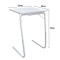 Столик раскладной Table Mate II 52х40 см регулируемый белый generic