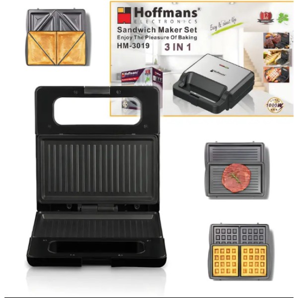Мультимейкер 3в1 Hoffmans HM-3019 мощность 1000 Вт черный Hoffmans