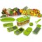 Овочерізка Nicer Dicer Plus механічна з контейнером та насадками generic