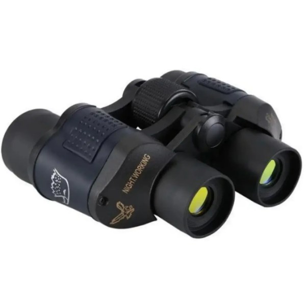 Бінокль Binoculars 60X60 Porro-призма для полювання чорний generic