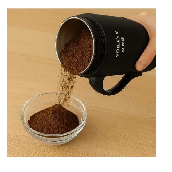 Кофемолка sokany sk-04024 электрическая 500 г серебристый Sokany