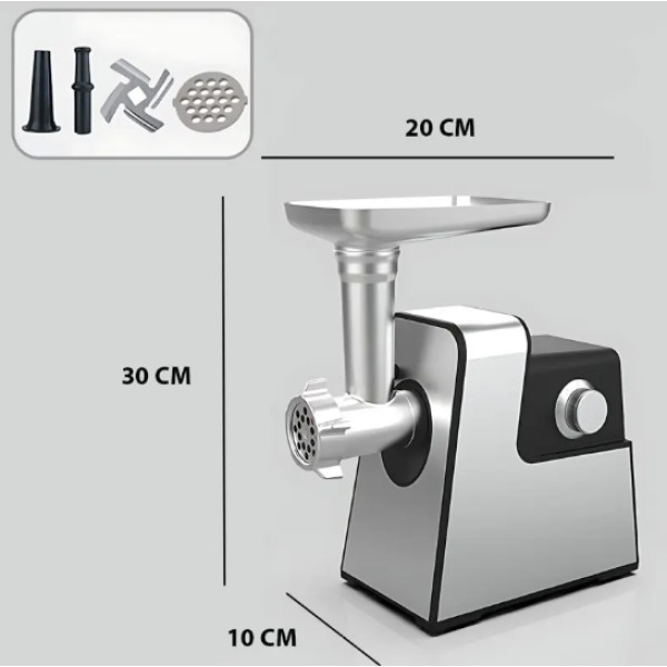 Мясорубка електрична Hoffmans HM-276 2000 Вт сталева Hoffmans