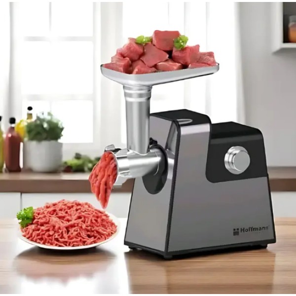 Мясорубка електрична Hoffmans HM-276 2000 Вт сталева Hoffmans