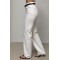 Джинси жіночі білі Wide Leg Lurex