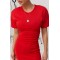 Платье женское трикотажное с акцентными плечами Lurex