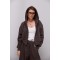 Костюм спортивний начіс коричневий Lurex