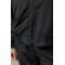 Костюм спортивный свободный с курткой черный Lurex
