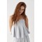 Костюм женский летний полиэстер серый Lurex