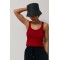 Майка жіноча трикотажна в рубчик Lurex