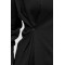 Костюм женский трикотажный свободный прямой черный Lurex