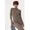 Комбинезон женский трикотажный в рубчик Lurex