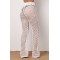 Брюки жіночі в техніці кроше Lurex