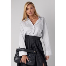 Рубашка женская oversize в полоску