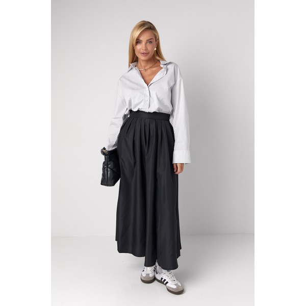 Сорочка жіноча oversize в смужку Lurex
