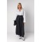 Рубашка женская oversize в полоску Lurex