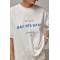 Костюм женский спортивный с шортами трикотаж белый Lurex