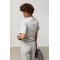 Костюм женский трикотажный с декоративными швами серый Lurex