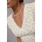 Плаття жіноче коротке квіткове з мереживом Lurex