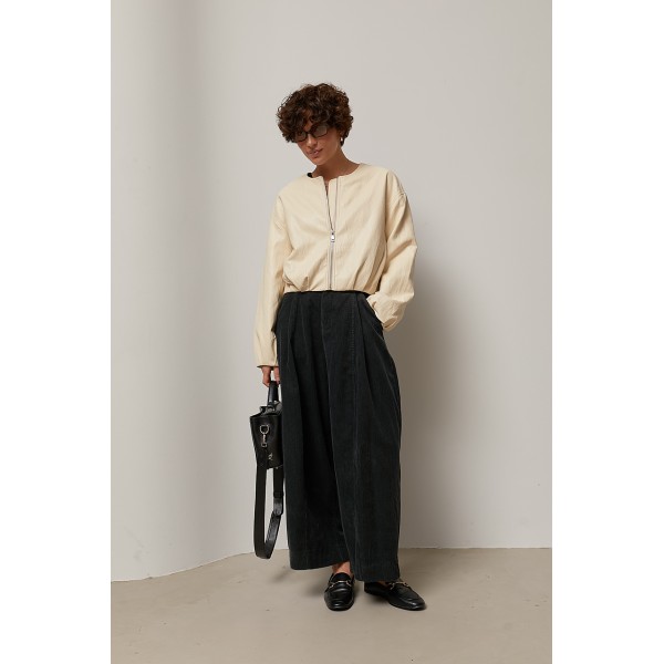 Куртка жіноча коротка з екокожі Lurex