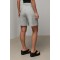 Шорты женские спортивные свободные хлопковые серый Lurex
