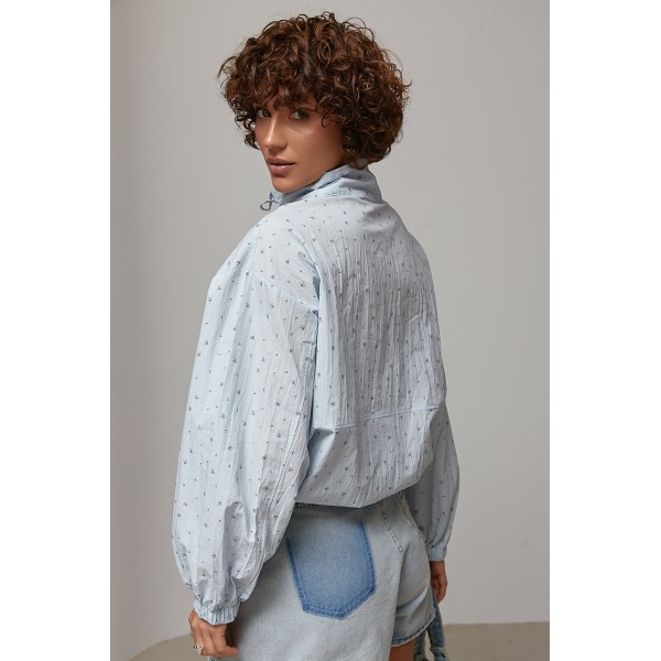 Ветровка женская легкая цветочная Lurex