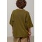 Джемпер женский свободный хаки трикотажный Lurex